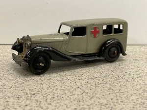 Dinky Toys 30f Grey/black Bentley Ambulance With OPEN WINDOWS. - Picture 1 of 22