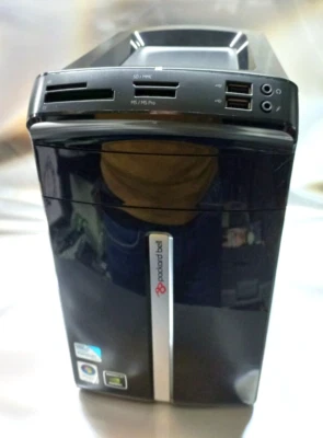 Packard Bell iMedia S1710 CPU E5200 2.5Ghz 4GB HD-500Gb Sk MCP73T-AD Windows10 - Immagine 1 di 4