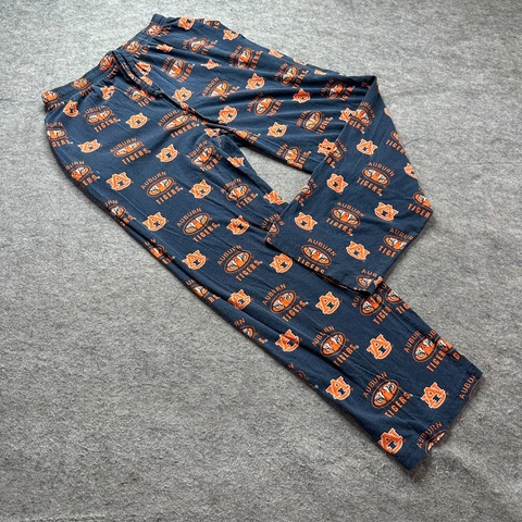 Auburn Tigers Pajama Pants Men L Blue Orange Concepts Sport Sleepwear Cotton Cover