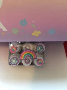 6 Pc Rainbow Bubbles Party Favor.  - Picture 1 of 9