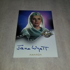Star Trek Cinema 2000 autograph trading card A13 Jane Wyatt as Amanda