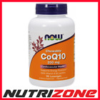NOW Foods CoQ10 with Lecithin & Vitamin E, 200mg (Chewable) - 90 lozenges