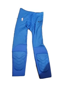 PANTALONE COLLANT IMBOTTITO UOMO NIKE NBA PRO HYPERSTRONG 3/4 BLU COMFORT TAGLIA 2XL - Foto 1 di 4