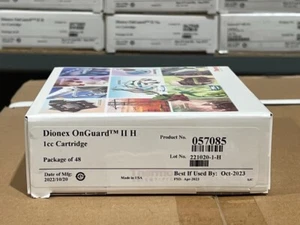 Lot of 3 Thermo Scientific 057085 Dionex OnGuard II H Cartridge 1cc (48 Pack) - Picture 1 of 1