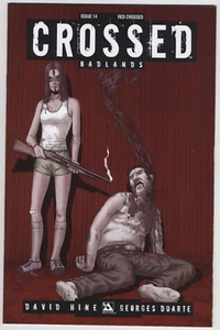 Avatar Press #14 Crossed Badlands Jacen Burrows Red Crossed Incentive Cover - Picture 1 of 2