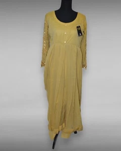 Pakistani Handmade Indian Party Designer Bollywood Wear Wedding Dress Suit - Picture 1 of 3