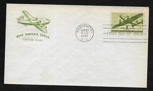 #C26 8c Twin-Engine Transport - House of Farnam FDC - Picture 1 of 2