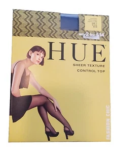 Collant top HUE controllo texture trasparente taglia 1 stile 11386 etichetta Macy's Made in USA - Foto 1 di 8