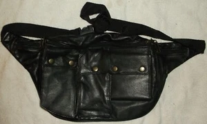 TONI LEATHER BELLY POUCH FANNY PACK WAIST POUCH TRAVEL BAG ADULT SIZE PRE-OWNED - Picture 1 of 9