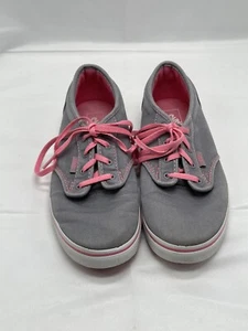 Vans Sneaker Damen Gr. 5 grau rosa Schnürer  - Bild 1 von 7