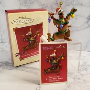 2002 Hallmark Keepsake Ornament Decorating Scooby-Doo Style - Picture 1 of 4