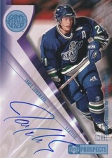 Jamie Lundmark 2001-02 UD Prospects Autographs