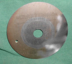 CRAFTSMAN Paar, 9-4952 Kreissägeblatt Stabilisator 5/8 Bohrung Made in USA gebraucht - Bild 1 von 4