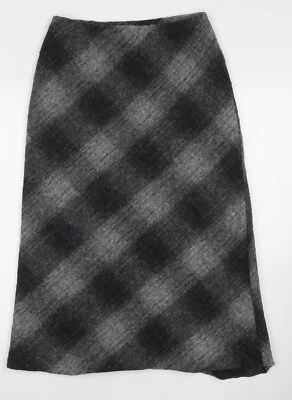 Classics First Avenue Women's Black Check Midi Skirt - Image 1 of 4