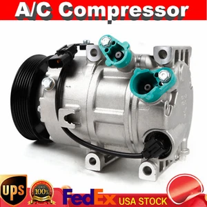 AC Air Compressor w/ Clutch for Hyundai Sonata 2011 2012 2013 2014 Kia Optima 11 - Bild 1 von 12
