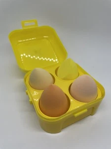 4er Pack Make-up Schwämme gelb weiche Kontur Skin Ventures - Bild 1 von 2