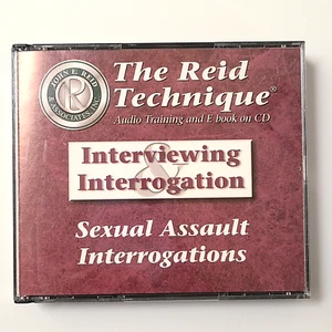 The Reid Technique 4 CD set & eBook Law Enforcement Interviewing & Interrogation - Picture 1 of 11