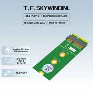 Adaptador M.2 NGFF Key E hembra a macho para módulo WiFi AX200/201 - Imagen 1 de 9