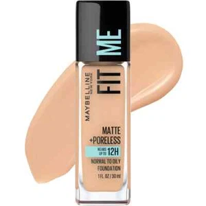 Maybelline Fit Me Matte Poreless Liquid Foundation 1.0 fl oz(4pack) cvs121917 - Picture 1 of 1