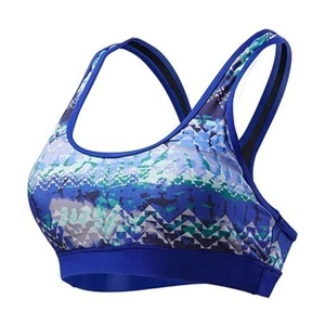Top de bikini para mujer TYR Emerald Lake Racerback, talla L (10/12); terciopelo/turquesa - Imagen 1 de 12