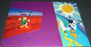 MICKEY & DONALD DOWN UNDER LIMITED TELECOM DISNEY PHONECARDS + FOLDER 04928 NEW - Picture 1 of 2