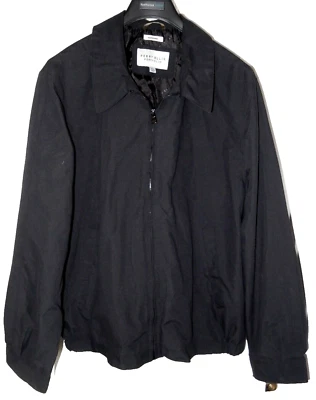 Perry Ellis Portfolio Water Repellant Soft Microfiber Jacket-XXL, black  NWT - Image 1 of 4