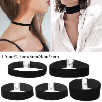 Collare Collo Tatuaggio Gioielli Gotico Collana Regolabile Classico Cool ◇ - Immagine 1 di 4