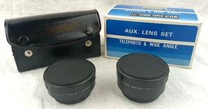 JUEGO DE LENTES AUXILIARES CANON EXCEL AF35ML TELEOBJETIVO Y GRAN ANGULAR - Imagen 1 de 2