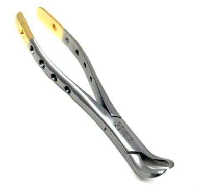 A2ZSCILAB PREMIUM GERMAN DENTAL EXTRACTING FORCEPS #23 COW HORN LOWER MOLARS-HEAVY DUTY