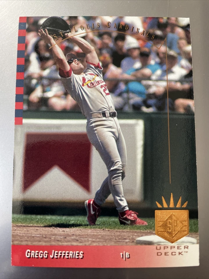1993 (CARDINALS) SP #75 Gregg Jefferies - Image 1 of 2