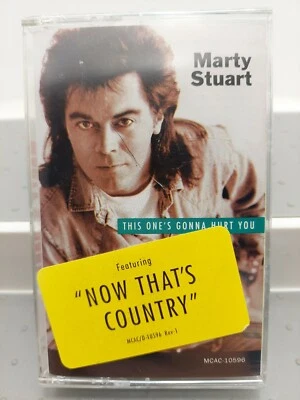 Marty Stuart This One's Gonna Hurt You Country Cassette Tape 1992 - Image 1 of 3