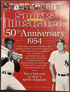 2004 Sports illustrated 50th Anniversary “Mickey Mantle & Willie Mays” - Picture 1 of 1