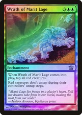 Wrath of Marit Lage FOIL 8th Edition NM Blue Uncommon MAGIC MTG CARD ABUGames