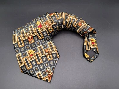 Corbata Winnie Pooh Tigger Vintage Disney Milne Ropa Exquisita Foto 1 de 4