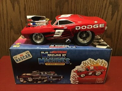 Muscle Machines Nascar #9 Kasey Kahne ‘69 Dodge Charger 1:18 Scale In Box 2005 - Image 1 of 4
