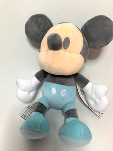 Disney Baby Topolino Il Mio Primo Topolino 9" Blu Pastello 2021 Peluche Etichetta Giocattolo (L2) - Foto 1 di 4
