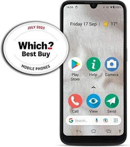 Doro 8100 4G Smartphone for Seniors / 6.1" Display / Unlocked with cradle****RM - Afbeelding 1 van 6