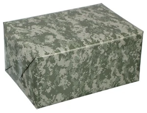 Green Digital Camo Gift Wrap - 30" x 30Ft (75 SqFt) - Camouflage Wrapping Paper - Picture 1 of 4