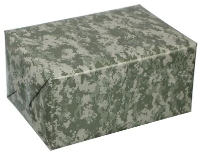 Green Digital Camo Gift Wrap - 30" x 30Ft (75 SqFt) - Camouflage Wrapping Paper - Image 1 of 4