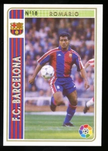 1994-95 Mundicromo Las Fichas de la Liga Romario #18 Rookie Card RC FC Barcelona - Picture 1 of 2