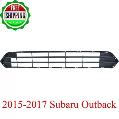 New Bumper Face Bar Grilles Front For 2015-2017 Subaru Outback Black 57731AL03A Foto 1 de 4