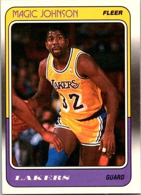 1988-89 Fleer - Magic Johnson #67 - Image 1 of 2
