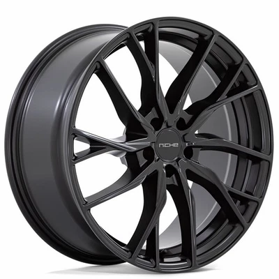 20x9" Niche Wheels M272 Novara Matte Black Rims (S04) - Изображение 1 из 4