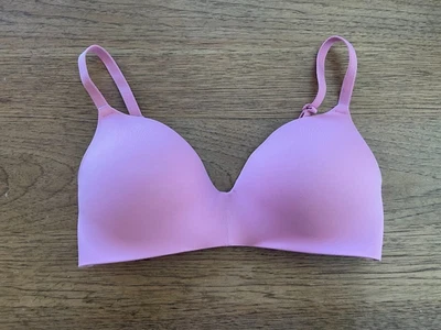 PINK Victoria's Secret Moonstone Pink  38D Wear Everywhere Wireless Push Up Bra - Image 1 of 2