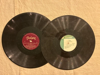DAVE BRUBECK 2x 78 RPM Lot Octet & Trio What Is This Thing Called Love Fantasy - Image 1 of 4