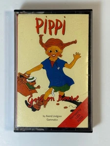 Pippi Goes on Board Cassette Audiobook Astrid Lindgren 43min Pippi Longstocking - Bild 1 von 9