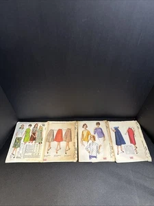 Lot 4 Vintage McCall’s Skirt & Blouse Sewing Patterns 1960s - Picture 1 of 9