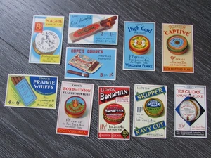 Household Hints Set of 10 Different 1925 Cope Bros Liverpool Advertising Cards - Picture 1 of 14