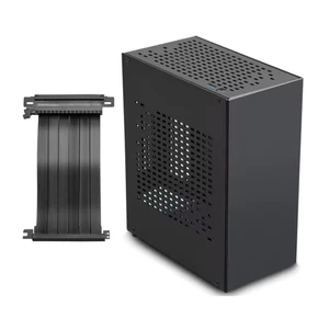 Ultra Compact 4.2L Mini ITX PC Case - SFF Aluminium - With Riser Cable - Picture 1 of 11