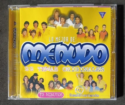 Menudo – Lo Mejor De Menudo Vol. 2 by Menudo (CD-1998)J* Foto 1 de 3